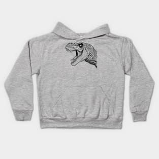 Tattoo T-rex Kids Hoodie